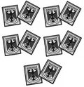 Genuine German Army EAGLE BUNDESWEHR Patch / Badge x10 - BRAND NEW