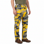 Yellow Camouflage Trousers